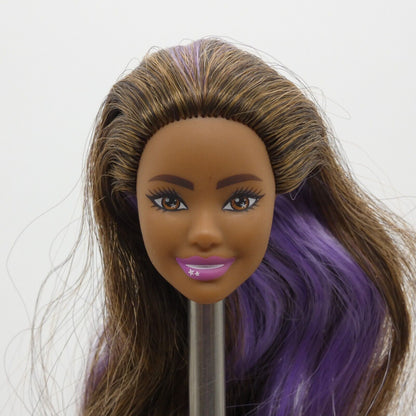 Barbie Cutie Reveal Teddy Doll Head AA Carnaval Face Medium Light Skin HJL57