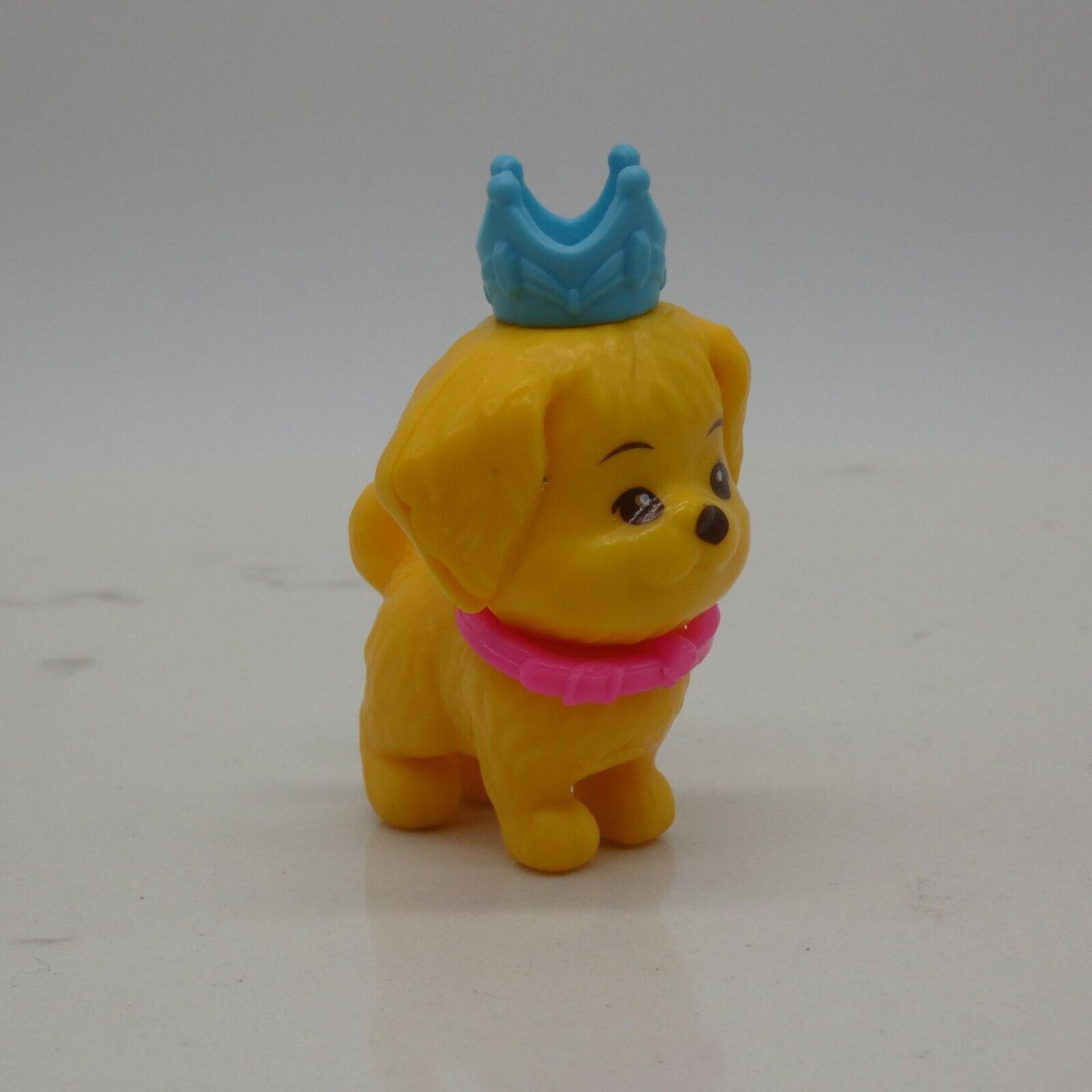 Barbie Dreamtopia Honey Puppy Doll Pet Blue Crown Pink Collar 2018 Mattel FRB14