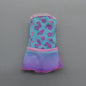 Barbie Beach Party Doll Dress Blue Purple Floral Strapless 2008 Mattel N5852