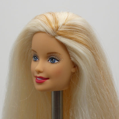 Barbie Dance Party Generation Girl Doll Head Blonde Light Skin Tone 2000 25766