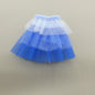 Barbie Doll Mini Skirt Blue Layered Tulle Ballerina Tutu Fits Fashionistas MTM