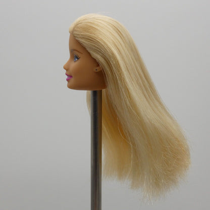 Barbie Doll Head Generation Girl CEO Face Blonde Indonesia Mattel