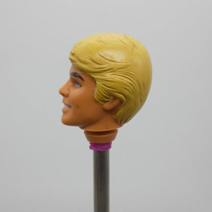 Barbie Sun Lovin' Malibu Ken Doll Head Blonde Hair Blue Eyes 1979 Hong Kong 1088