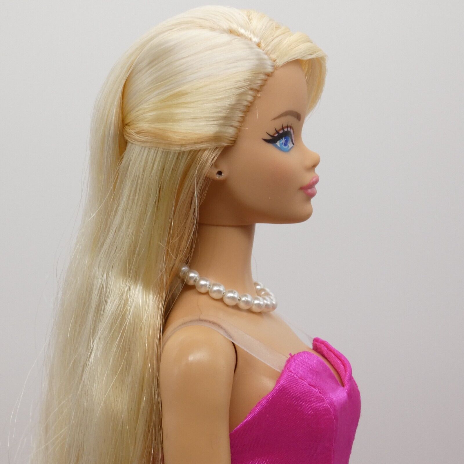 Necklace for Barbie Integrity Toys FR Size Doll White Faux Pearl Beaded Choker