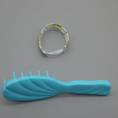 Barbie Rewind 80s Workin' Out Doll Headband White Hairbrush Blue 2022 GTJ87