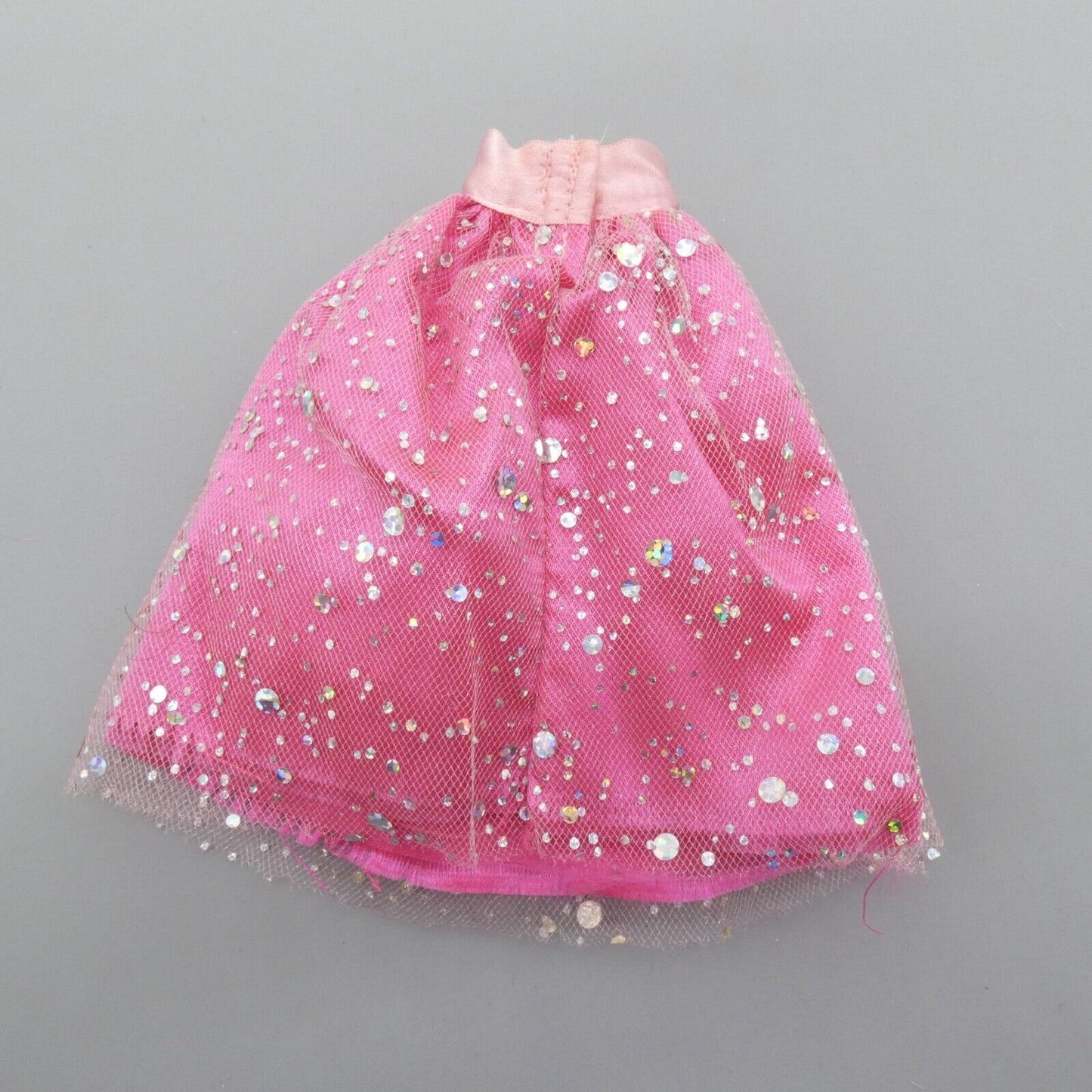 Barbie Blingdom Doll Skirt Pink Glittery Sparkles Princess Tulle Overskirt 2009