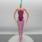 Barbie Ballerina Doll Body Only Pink Magenta Molded Bodysuit Leggings 2015 DHM42