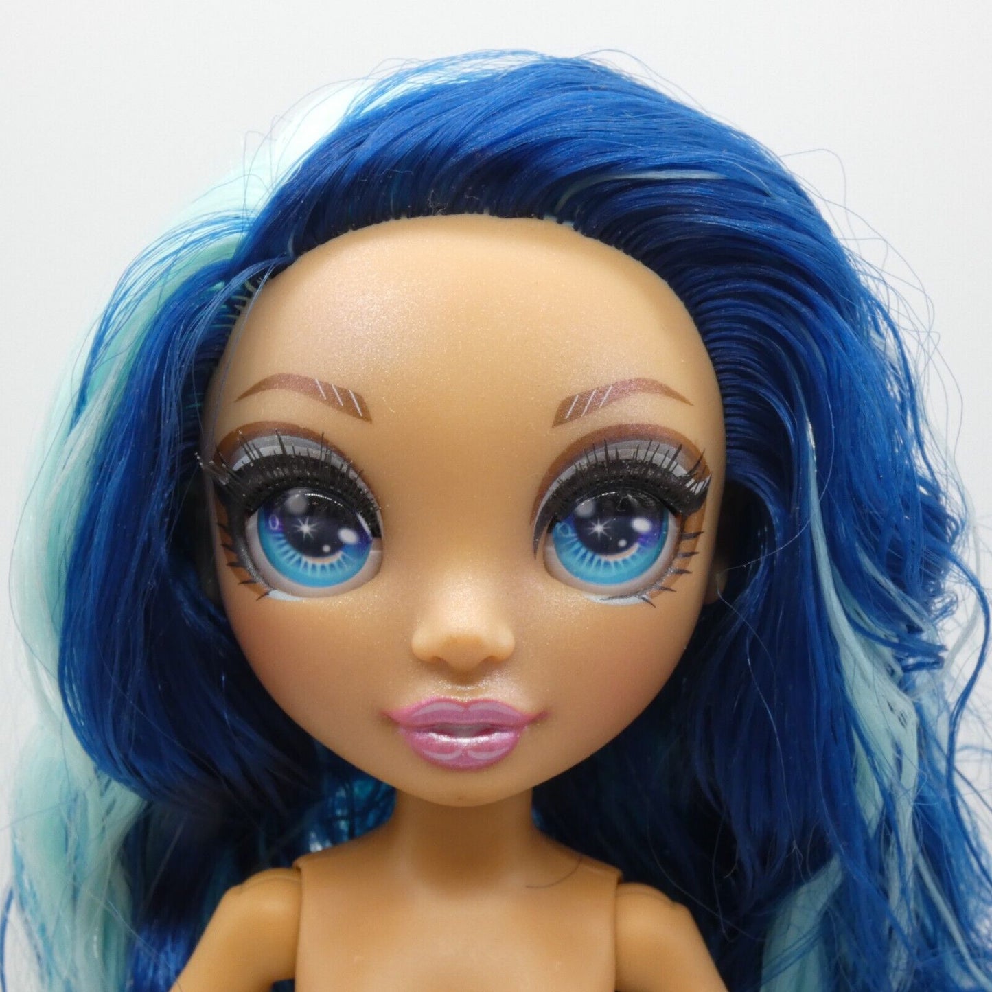 Rainbow High Skyler Bradshaw Series 1 Doll 2020 Nude Articulated Head Blue Hair