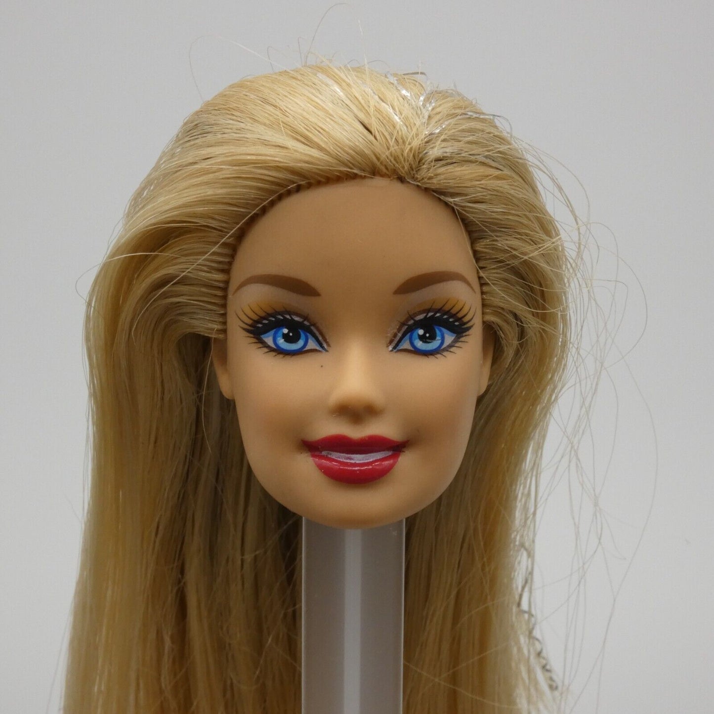 Barbie Fashionistas Gold Doll Head Only Generation Girl CEO Face Blonde 2013