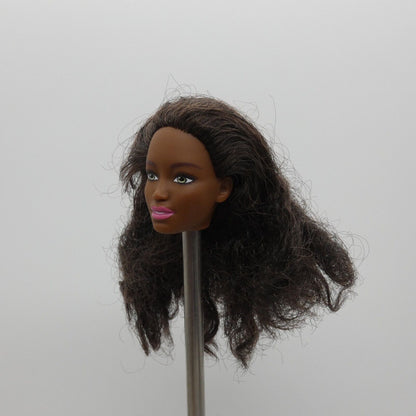 Barbie Career Surprise Doll Head AA Kim Face Green Eyes Dark Skin GLH63 2020