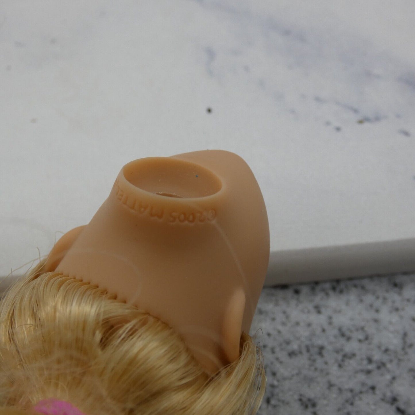 Barbie Fashion Fever Doll Head Only TLC FOR RE-ROOT Missing and Cut Hair