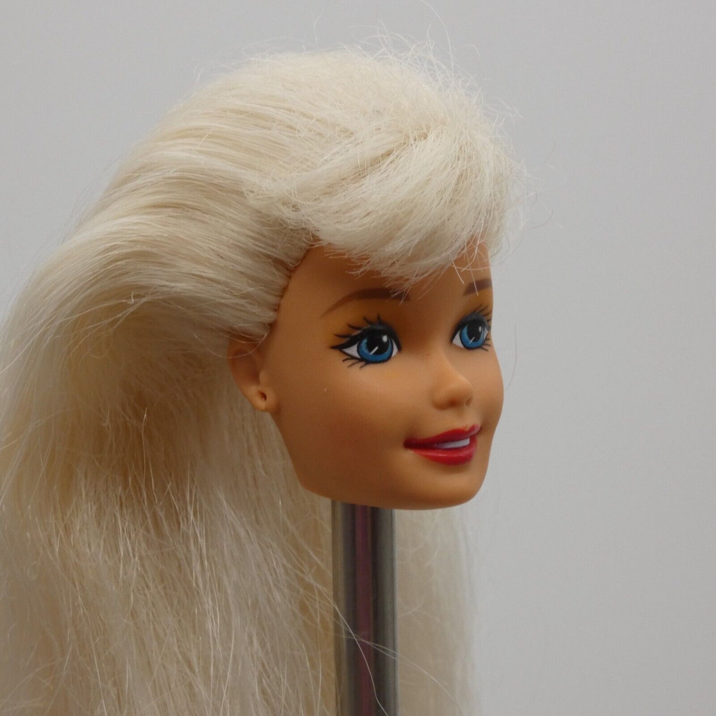 Barbie 90s Superstar Era Doll Head Only Blonde Medium Light Skin Mattel