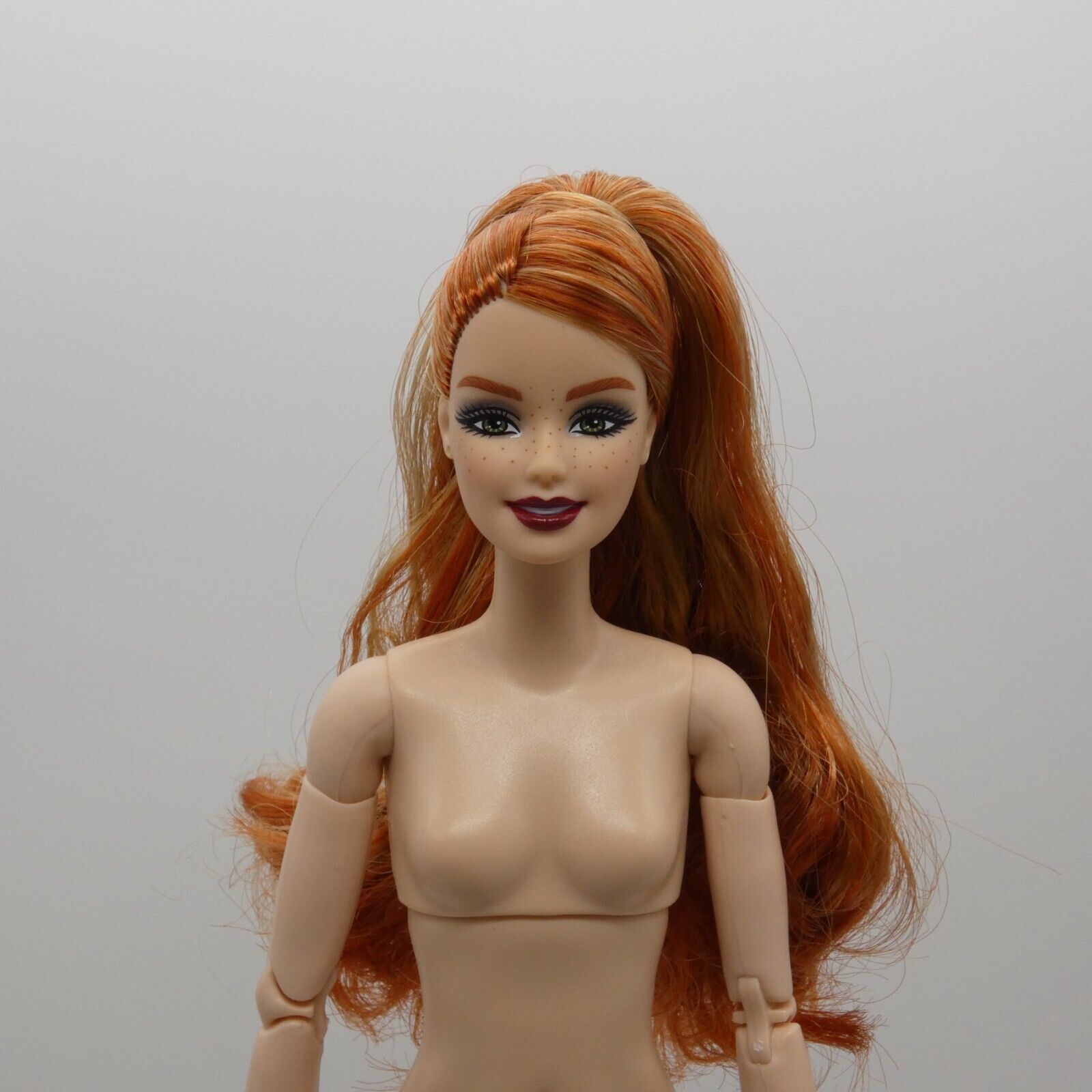 Barbie 2024 Holiday Red Head Hybrid Doll Generation Girl Face Made To Move JBF67