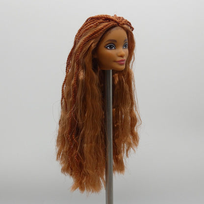 Disney Little Mermaid Live Action Ariel Doll Head Red Hair Medium Light HLX18