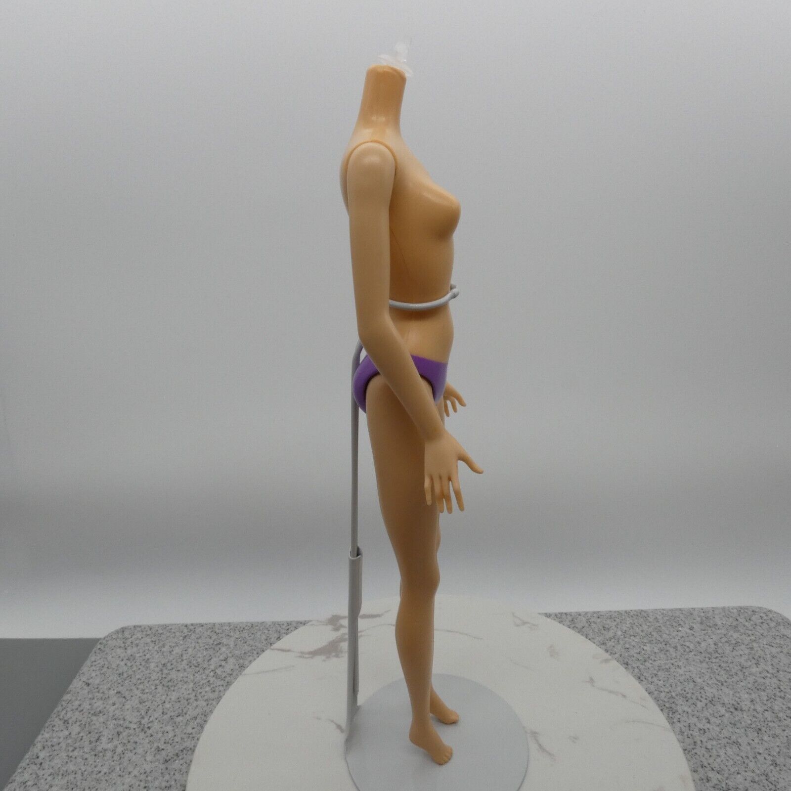 Disney Store London Princess Doll Body Light Skin Articulated Purple Panties