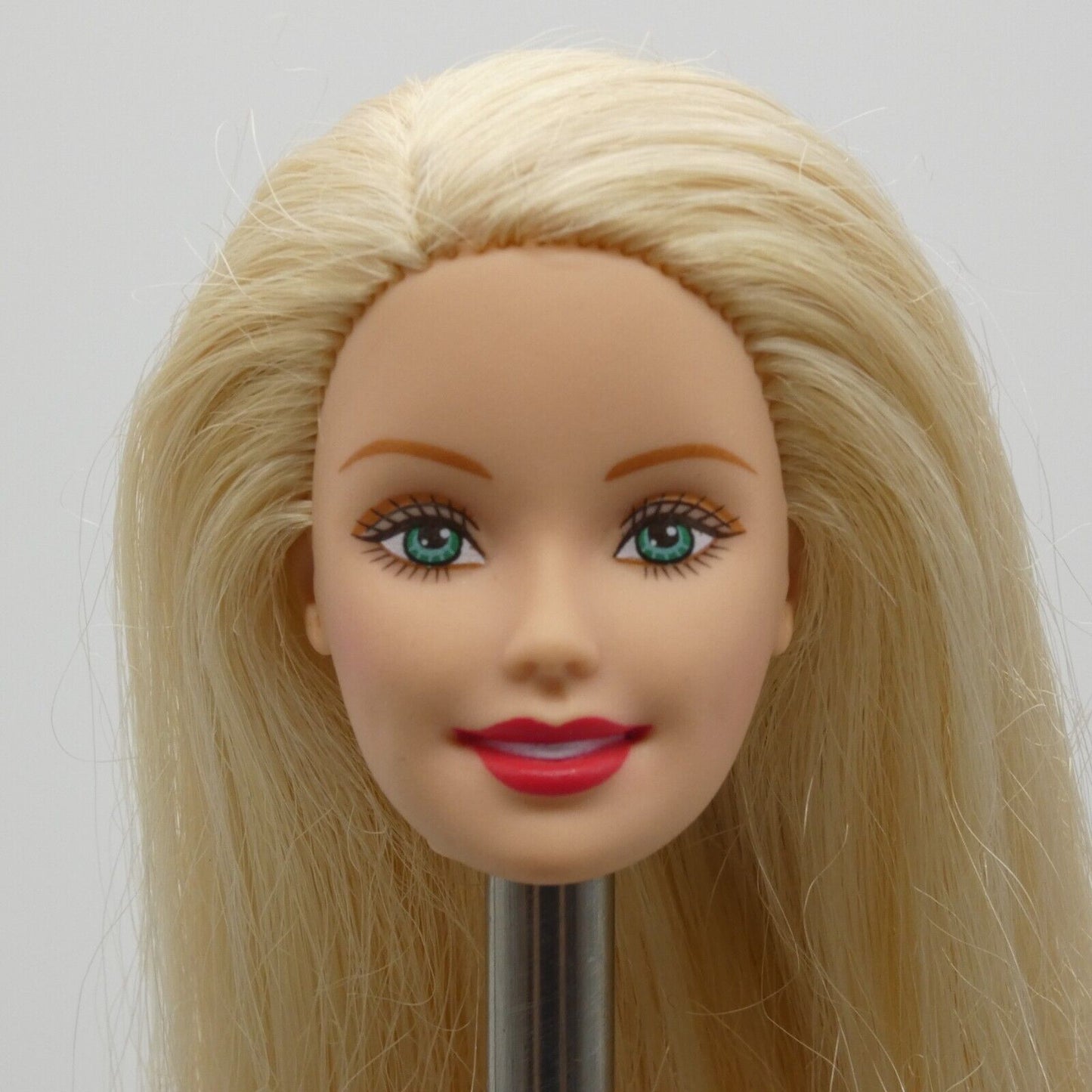 Barbie Holiday Joy Doll Head Generation Girl Face Blonde Green Eyes 2003 56286