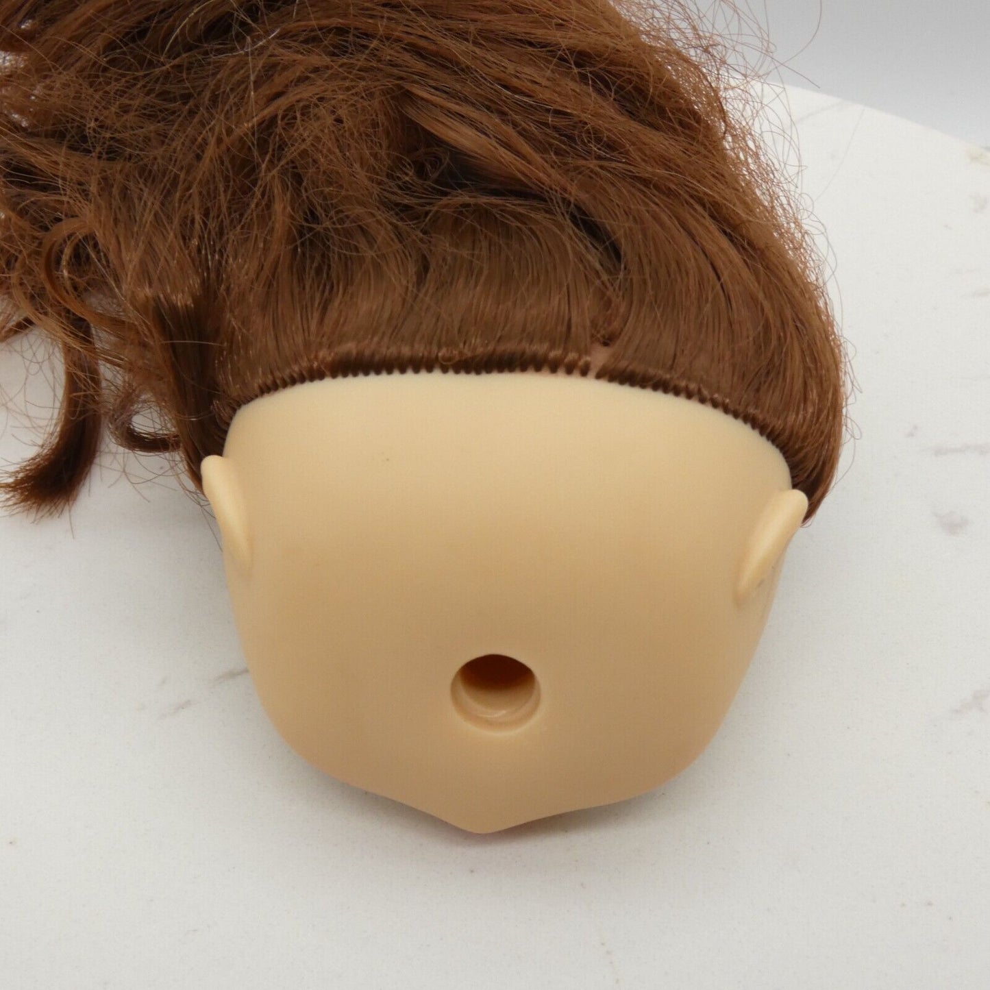 Boxy Girls Stevie Doll Head Only Brown Brunette Hair Light Skin JayAtPlay WKQ38