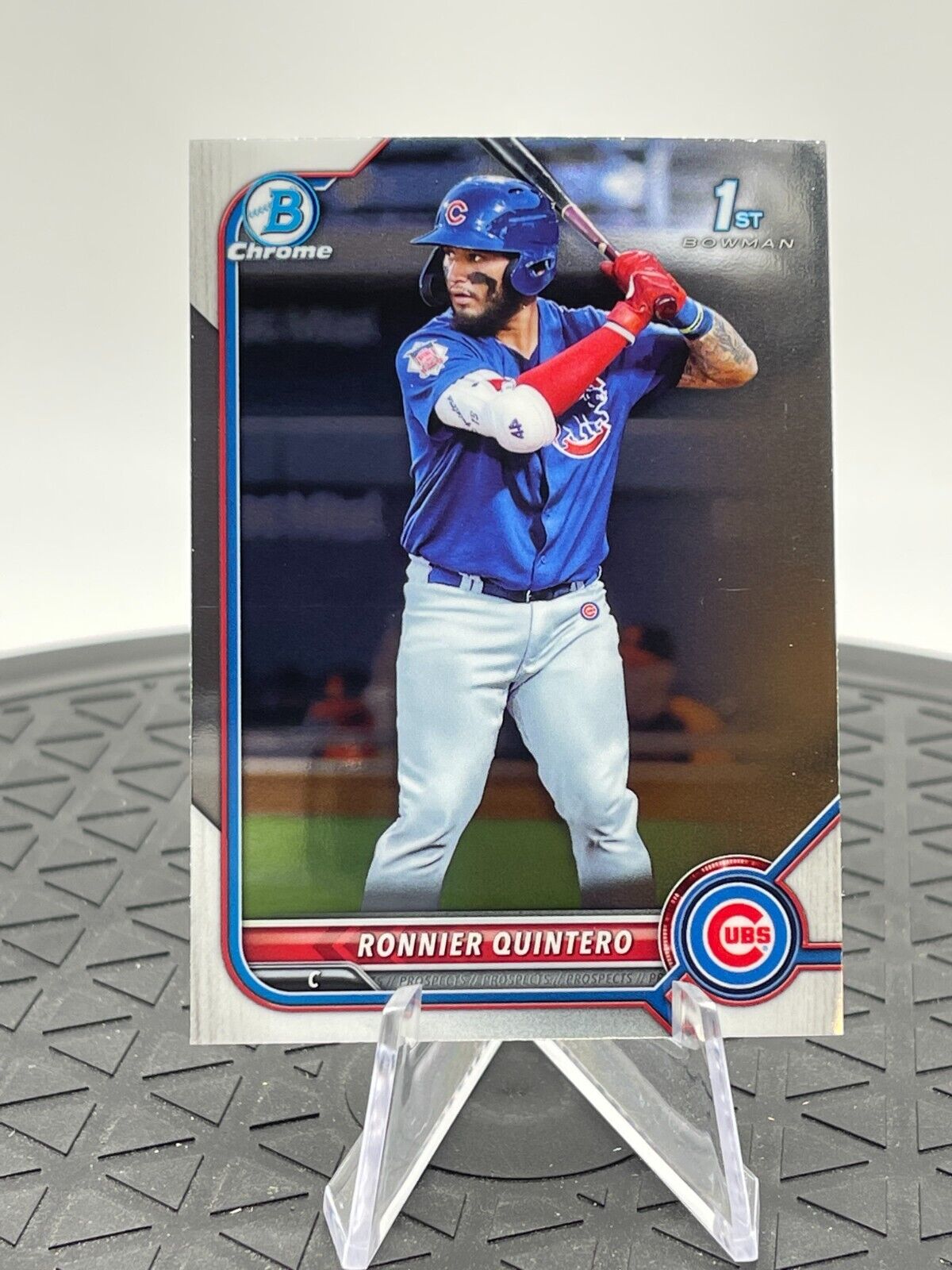 Ronnier Quintero 2022 Bowman Chrome Prospects 1st Bowman BCP-124 Chicago Cubs