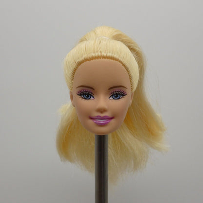 Barbie Ballerina Doll Head CEO Generation Girl Face Light Skin Blonde Mattel