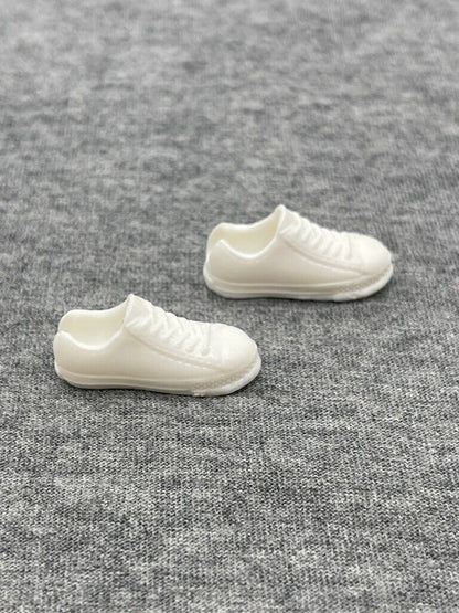 Barbie Doll Shoes White Sneakers Tennis Casual Flats GRB94 Fashionistas 166 A12