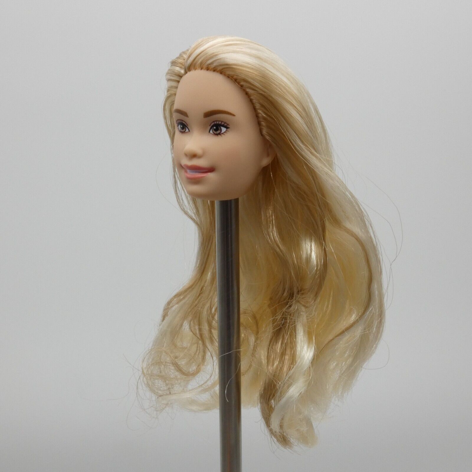 Barbie Fashionistas 208 Doll Head Trisomy 21 Face Light Skin HJT05 Mattel 2023