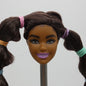 Barbie Extra 7 Doll Head Only Carnaval Face Pigtails African American 2021 GXF10