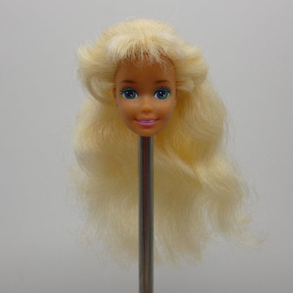 Barbie And The Beat Doll Head SuperStar Face Blonde Hair 1990 Mattel 2751