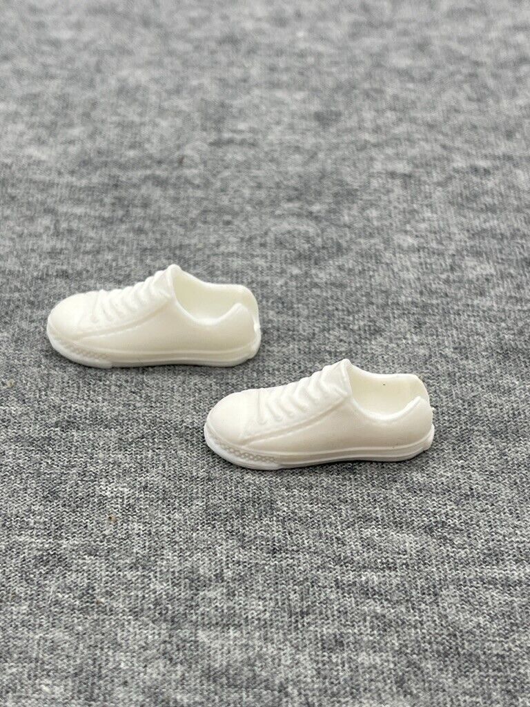 Barbie Doll Shoes White Sneakers Tennis Casual Flats GRB94 Fashionistas 166 A12