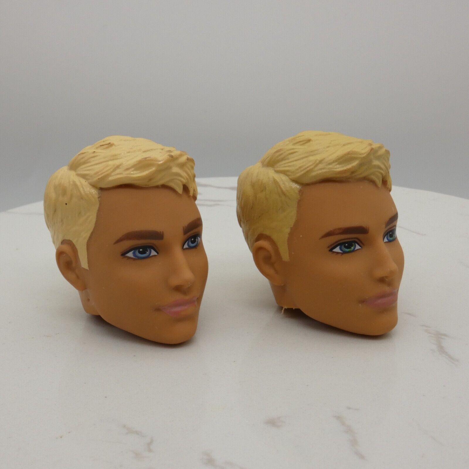 Barbie Dolphin Magic Ken Doll 2 Heads Blonde Blue Eyes TLC Fashionistas Mattel