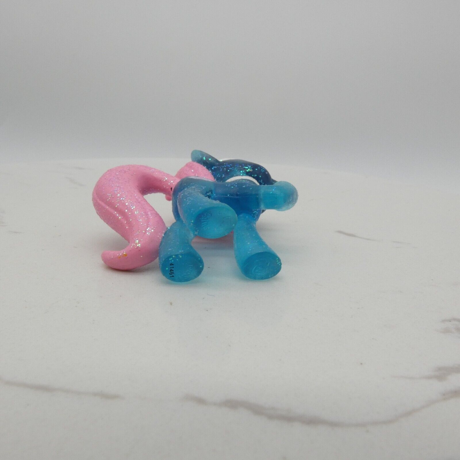 My Little Pony Glitter Lotus Blossom G4 Translucent Blue Molded Hair Hasbro