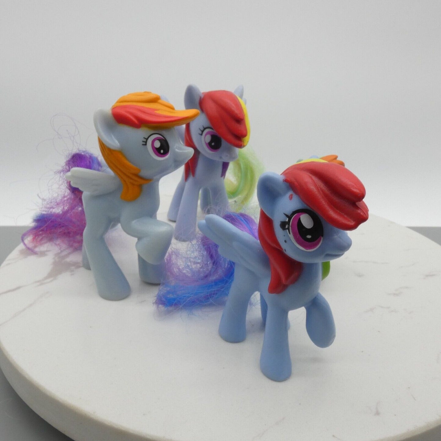 My Little Pony Rainbow Dash Lot of 4 Various Models Friendship is Magic Hasbro