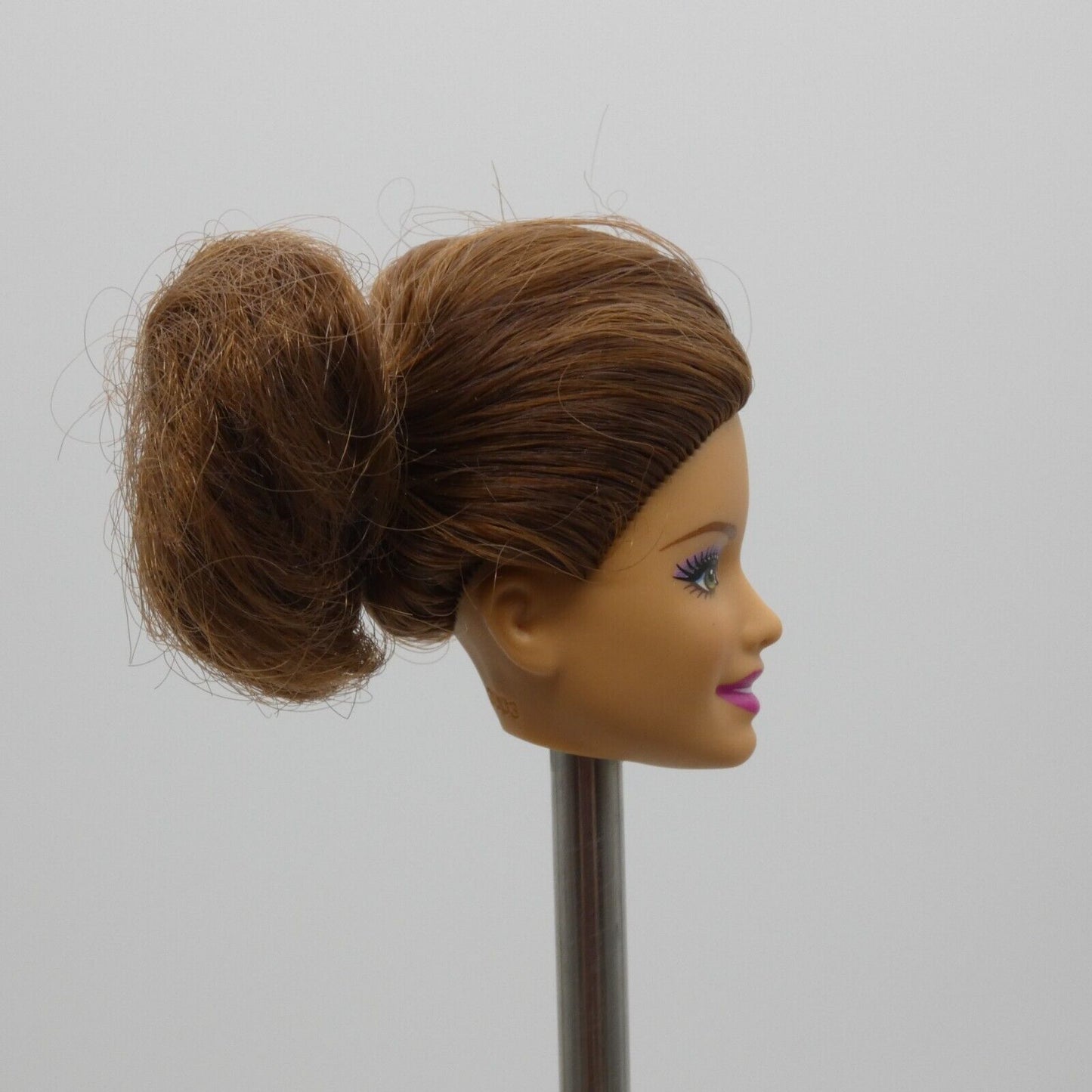 Barbie Ballerina Teresa Doll Head Summer Face Brown Hair Green Eyes Mattel