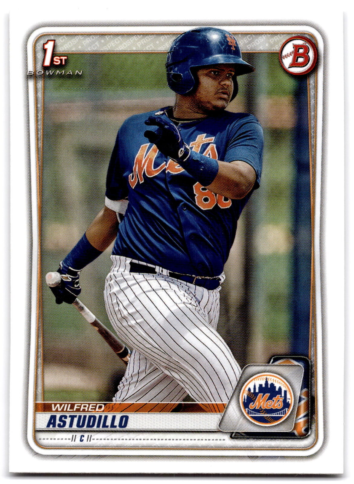 2020 Bowman #BP-37 Wilfred Astudillo Prospects NRMT