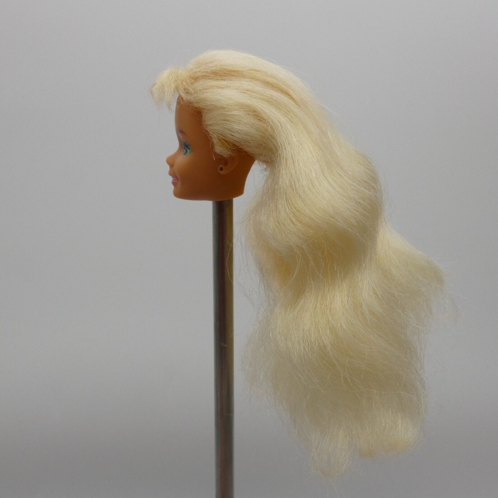 Barbie And The Beat Doll Head SuperStar Face Blonde Hair 1990 Mattel 2751