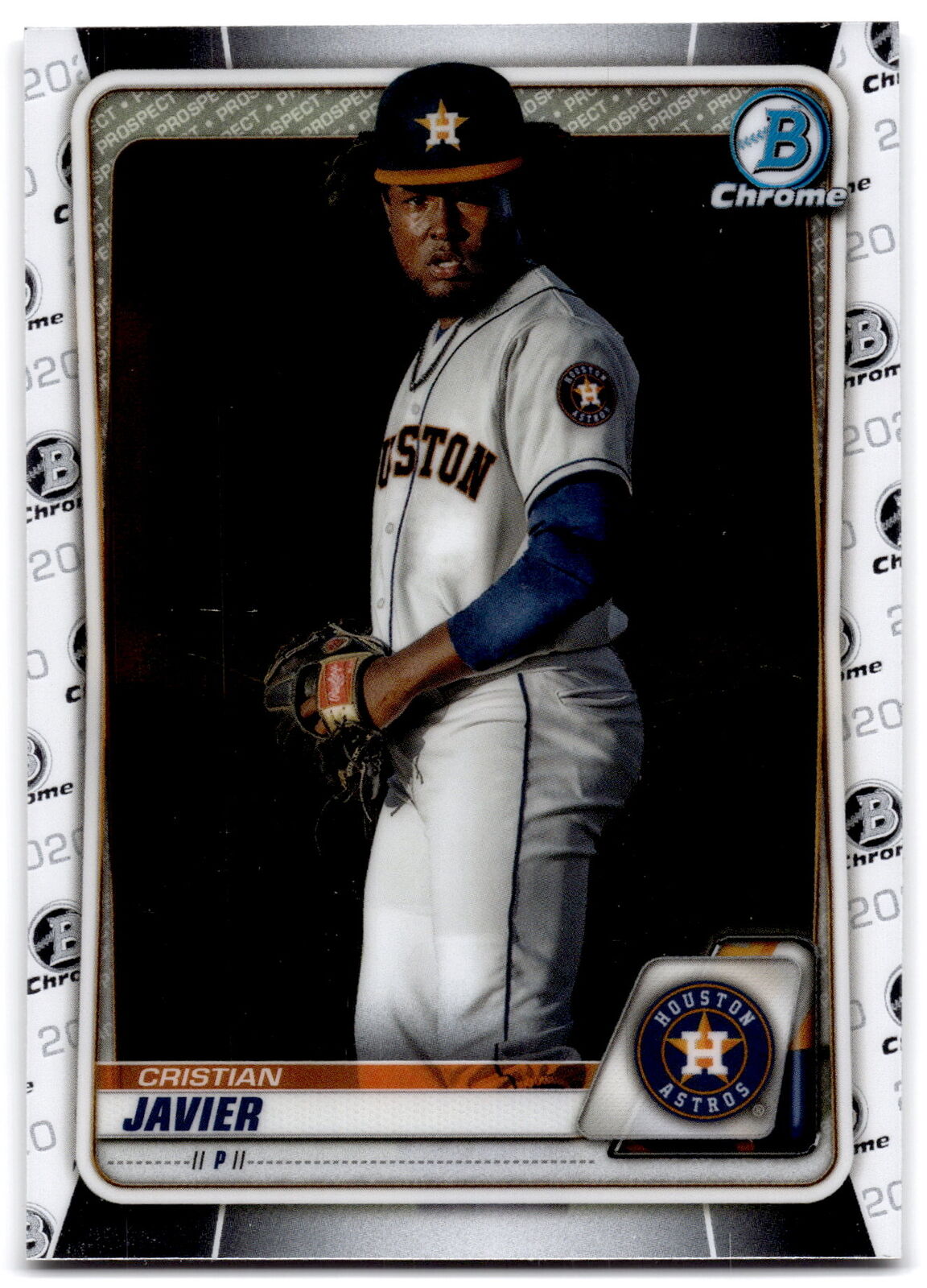 2020 Bowman #BCP-56 Cristian Javier HeritageChrome Prospects NRMT