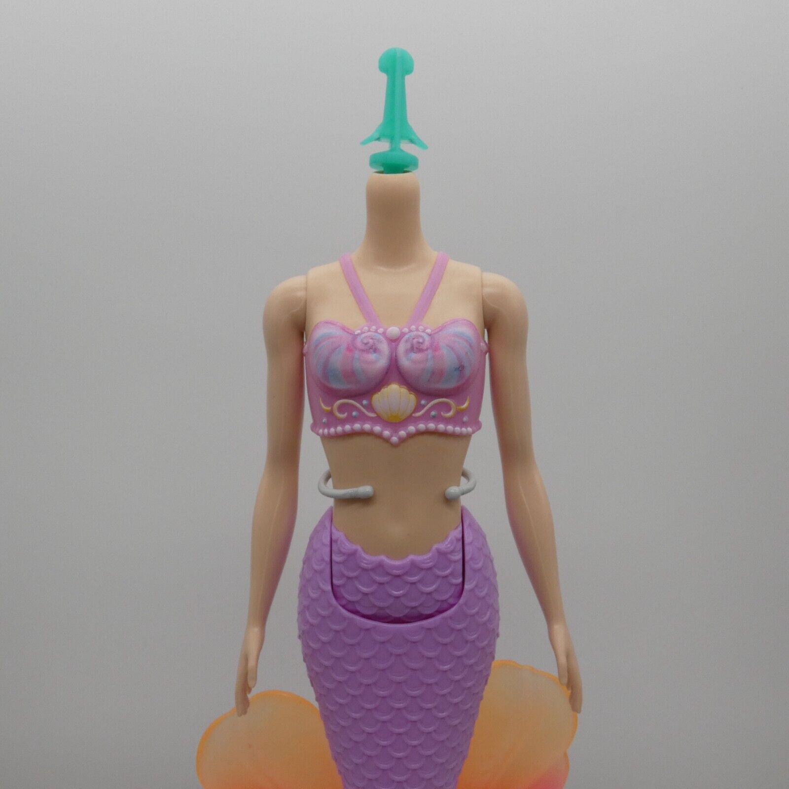 Barbie Dreamtopia Mermaid Doll Body Light Skin Purple Pink Tail 2023 HRR06 A