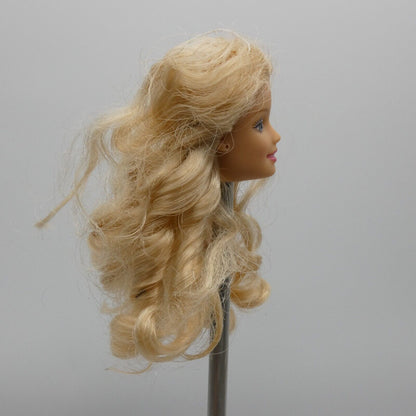 Barbie Sleeping Beauty Doll Head Generation Girl Face Blonde 2003 Mattel 56776