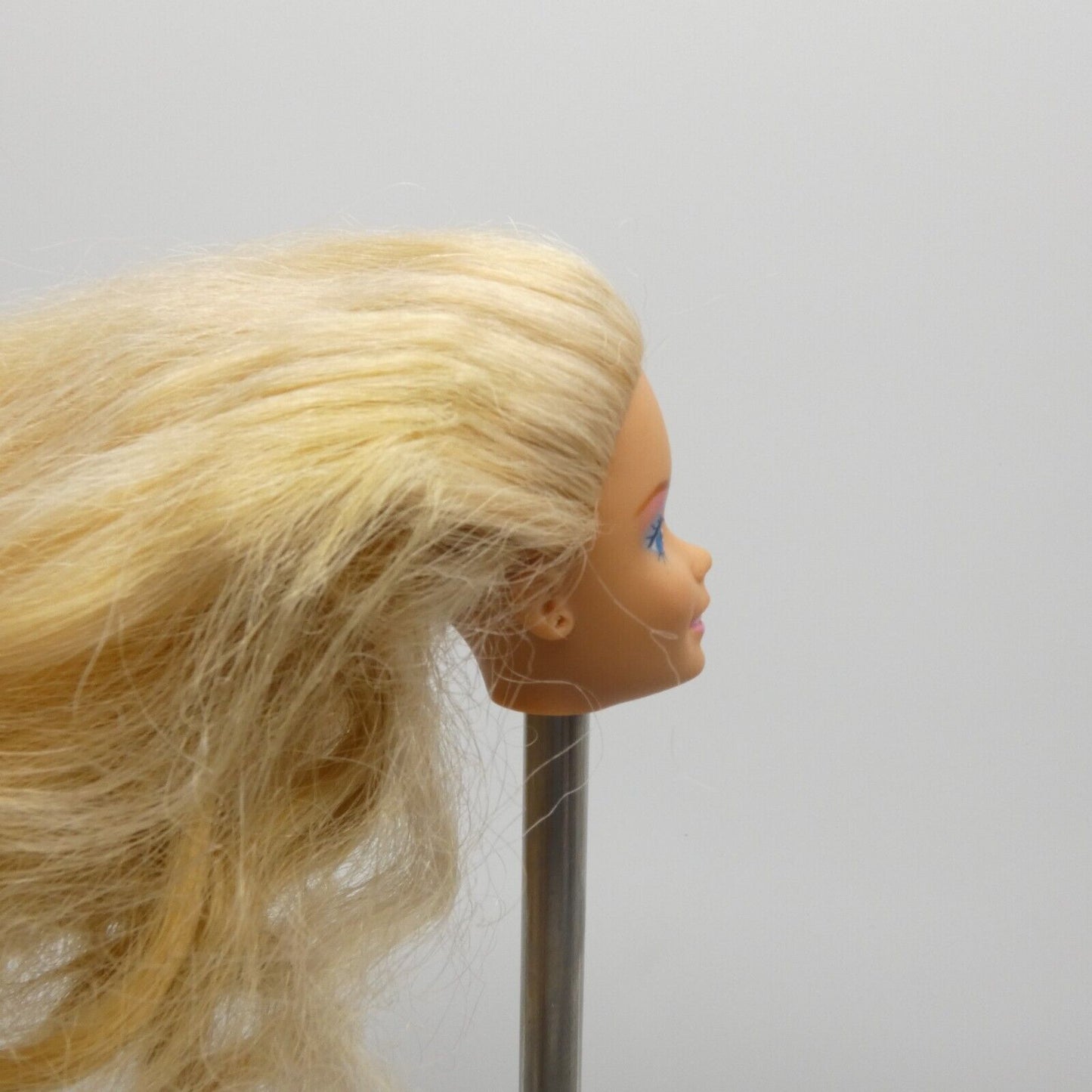 Barbie Animal Lovin' Doll Head Superstar Face Wavy Blonde Hair 1988 Mattel 1350