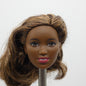 Barbie Fashionistas 39 Doll Head AA Crystal Face Dark Skin FNJ39 Mattel 2016