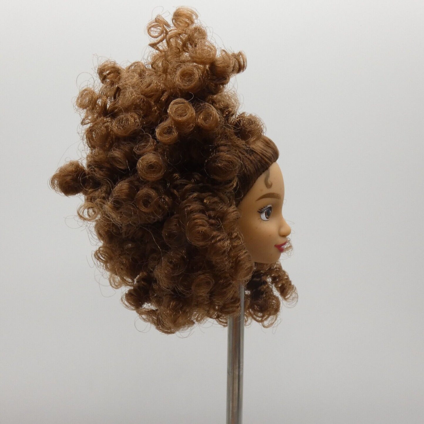 Disney ILY 4 Ever Rapunzel Doll Head Only Freckles Medium Light Skin Curly Hair