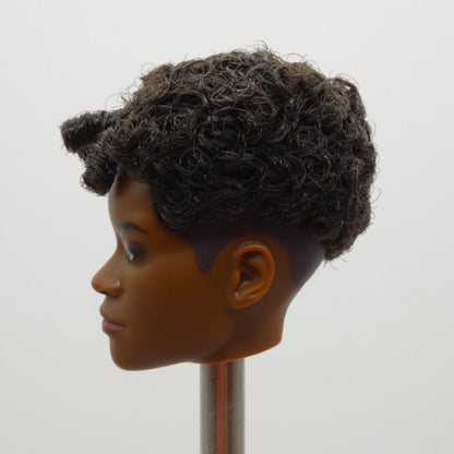 Black Panther Shuri Doll Head Letitia Wright Medium Dark Skin 2022 Wakanda