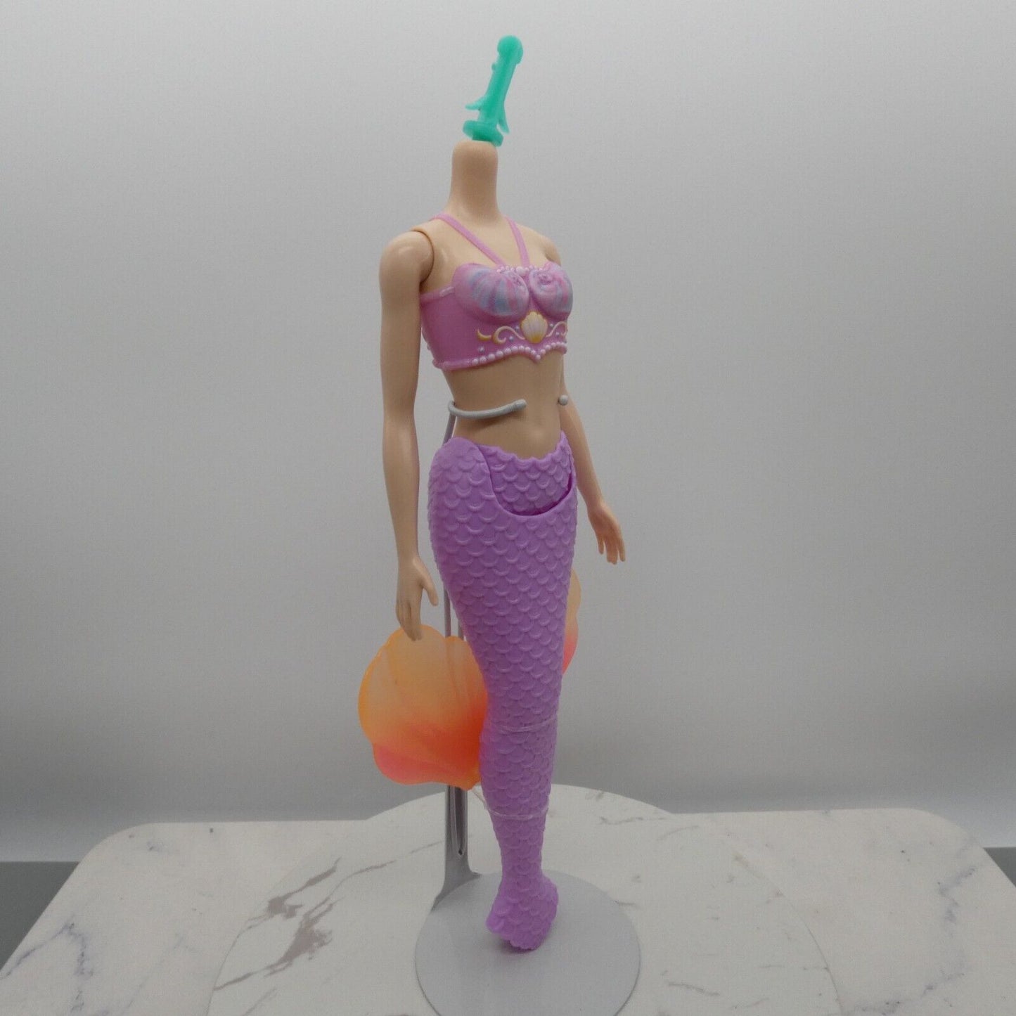 Barbie Dreamtopia Mermaid Doll Body Light Skin Purple Pink Tail 2023 HRR06 A