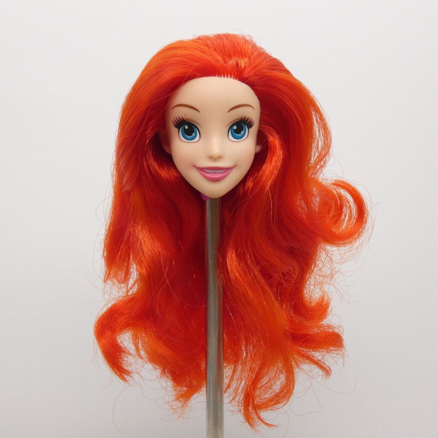 Disney Princess The Little Mermaid Ariel Doll Head Light Skin Red Hair Hasbro