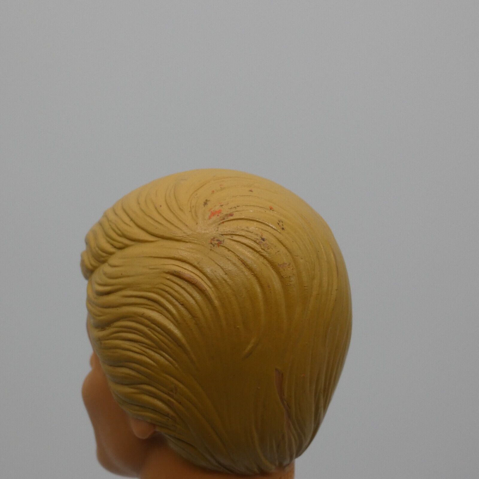 Barbie Tropical Ken Doll Head Only 1986 Blonde Molded Hair Malaysia Mattel 1020