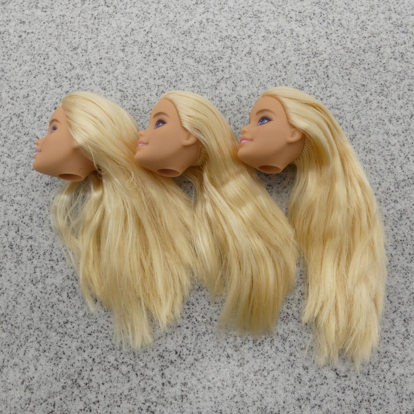 Barbie Made To Move Doll Head Lot 3 Millie Face Blonde Light Volleyball HKT72