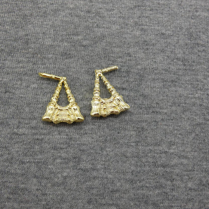 Barbie BMR1959 Doll Earrings Gold Tone Dangle Triangle 2020 GPF14 Mattel