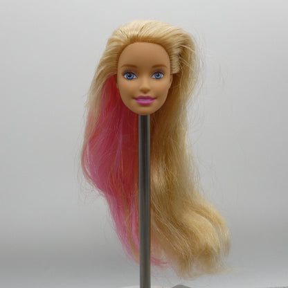 Barbie Dreamtopia Royal Ball Doll Head Millie Blonde Pink Hair Light Skin GFR45