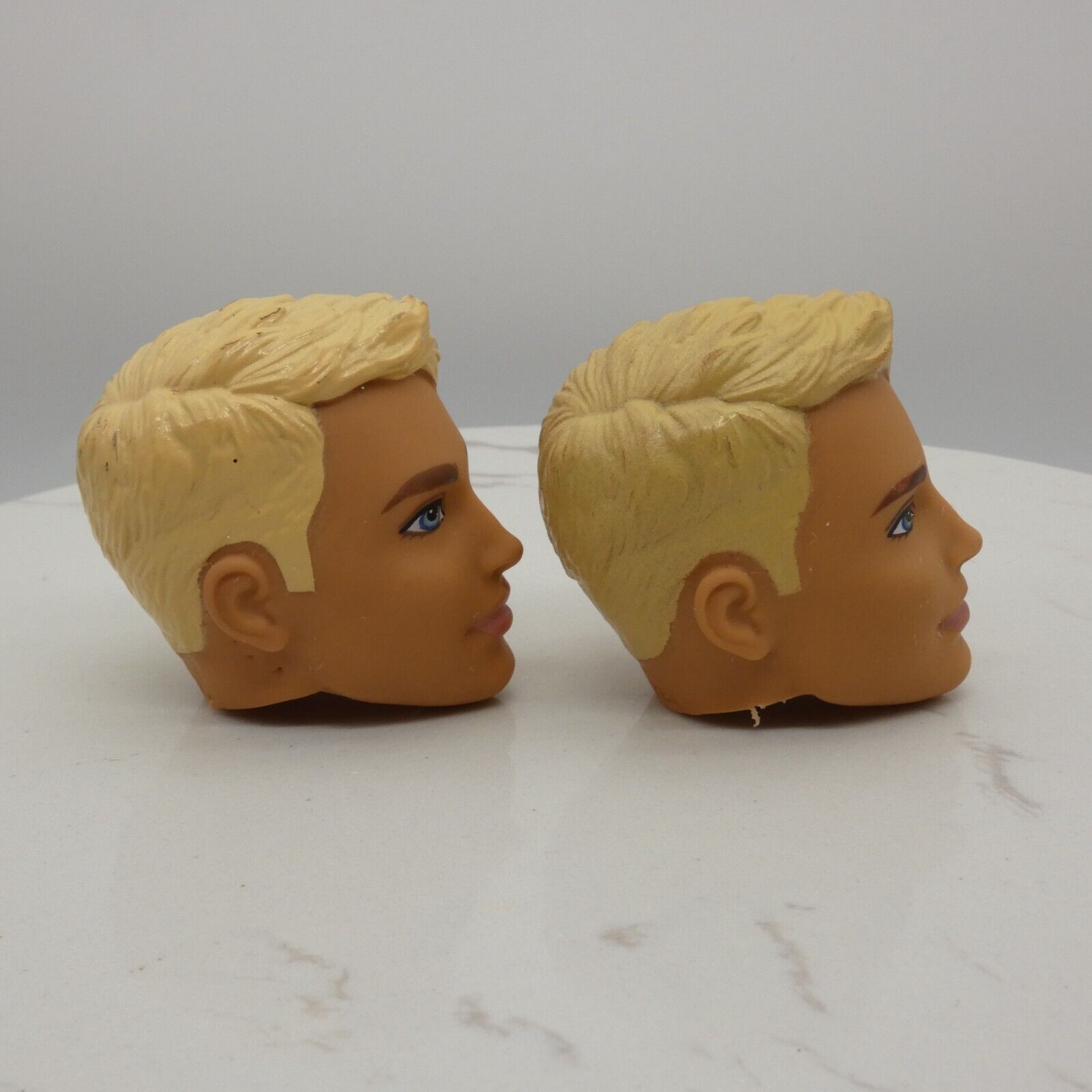 Barbie Dolphin Magic Ken Doll 2 Heads Blonde Blue Eyes TLC Fashionistas Mattel