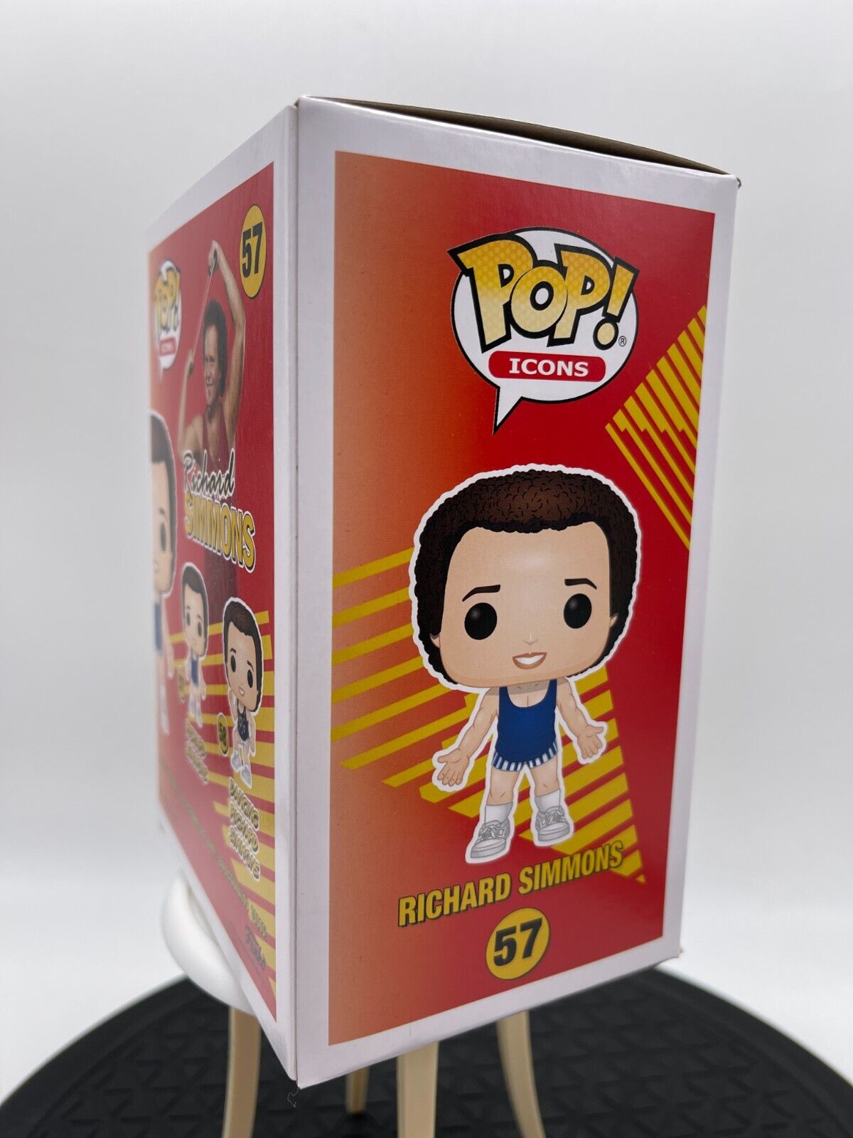 Funko Pop Icons Richard Simmons 57 Sweatin To The Oldies Vinyl Figure 2020