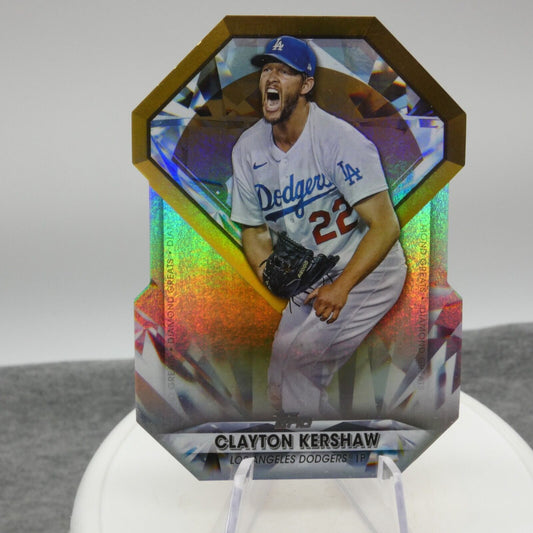 2022 Topps Series 1 Diamond Greats Die-Cuts CLAYTON KERSHAW Holofoil- Dodgers